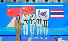 OG真人下载:首秀告捷 中国跆拳道队奥运备战启新程